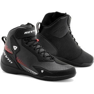 REV'IT! Scarpe Moto  G-Force 2 Nero-Rosso Neon