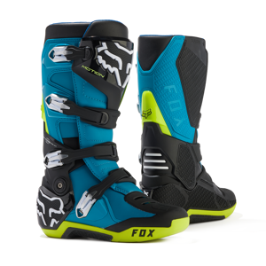 FOX Stivali Cross  Racing Motion Maui Blu