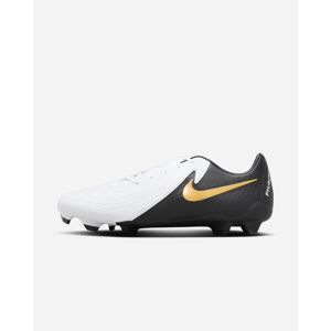 Nike Scarpe da calcio Phantom GX FG/MG Bianco e Nero Uomo FD6723-100 9.5