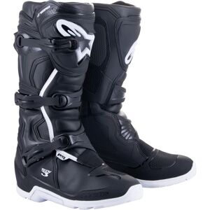 Alpinestars Tech 3 Enduro Stivali Da Motocross Impermeabili Nero Bianco 39