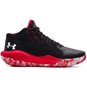 Under Armour Jet 21 Nero Rosso Scarpe Basket Uomo EUR 40,5 / US 7,5