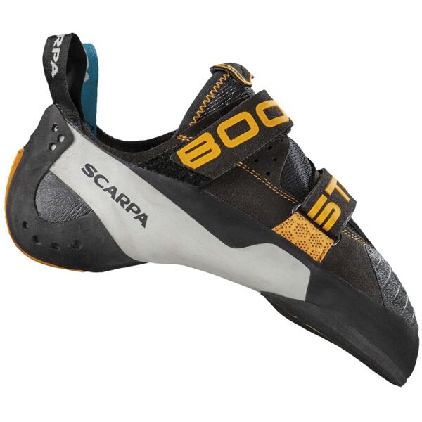 scarpa booster - arrampicata e boulder - uomo black/orange 43,5