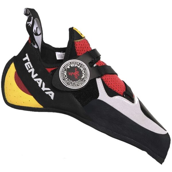 tenaya iati - scarpette da arrampicata - uomo black/red/yellow 10 uk