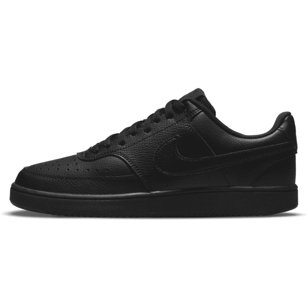 nike scarpa  court vision low next nature - uomo - nero