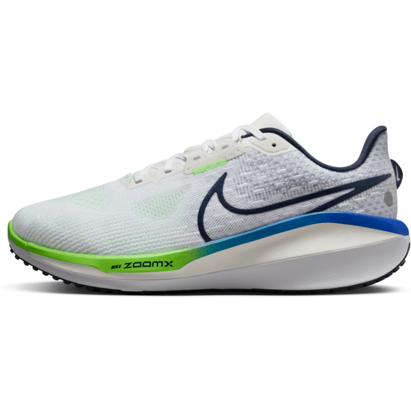 nike scarpa da running su strada  vomero 17 (extra larga) – uomo - bianco