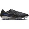 Nike Tiempo Legend 10 Pro FG - scarpe da calcio per terreni compatti - uomo Black/Blue 10,5 US