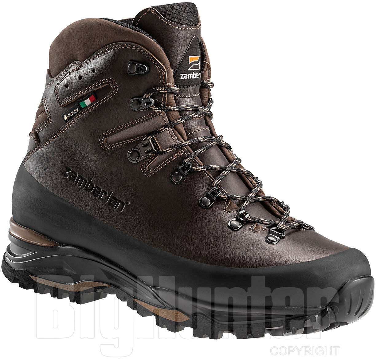 Scarponi Zamberlan Guide Lux GTX RR CF Waxed Dark Brown