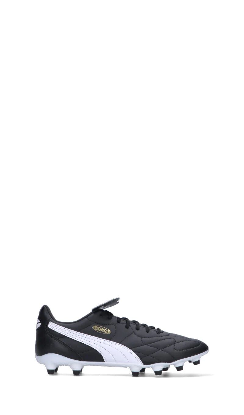 Puma KING TOP FG/AG Scarpa calcio uomo nera/bianca 42