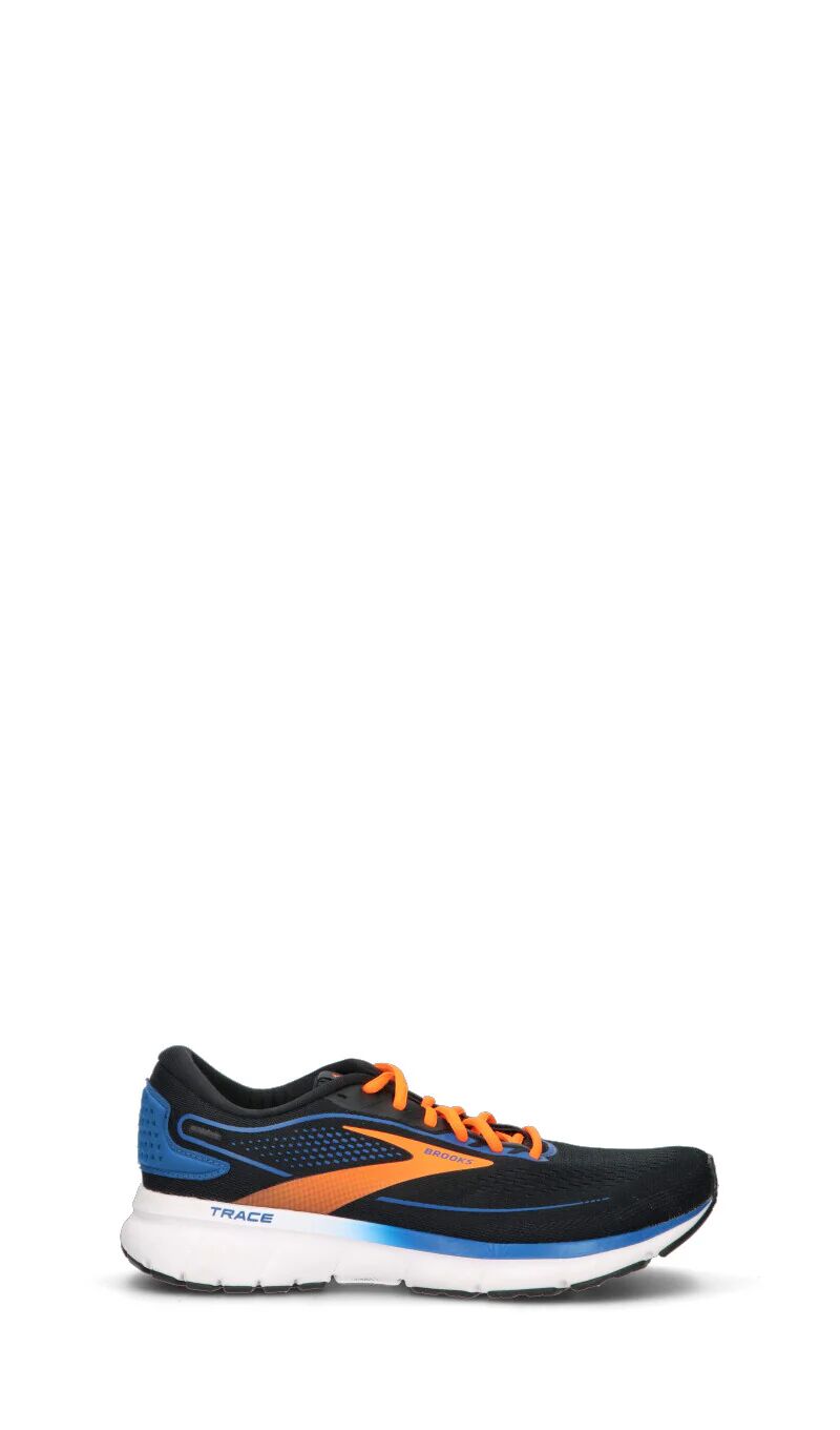 BROOKS Sneaker uomo nera/arancio/azzurra NERO 46
