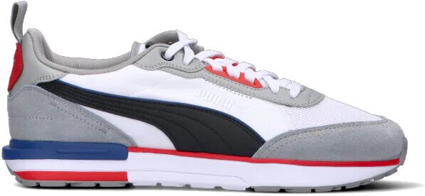 Puma R22 Sneaker uomo bianca/grigia/rossa 42