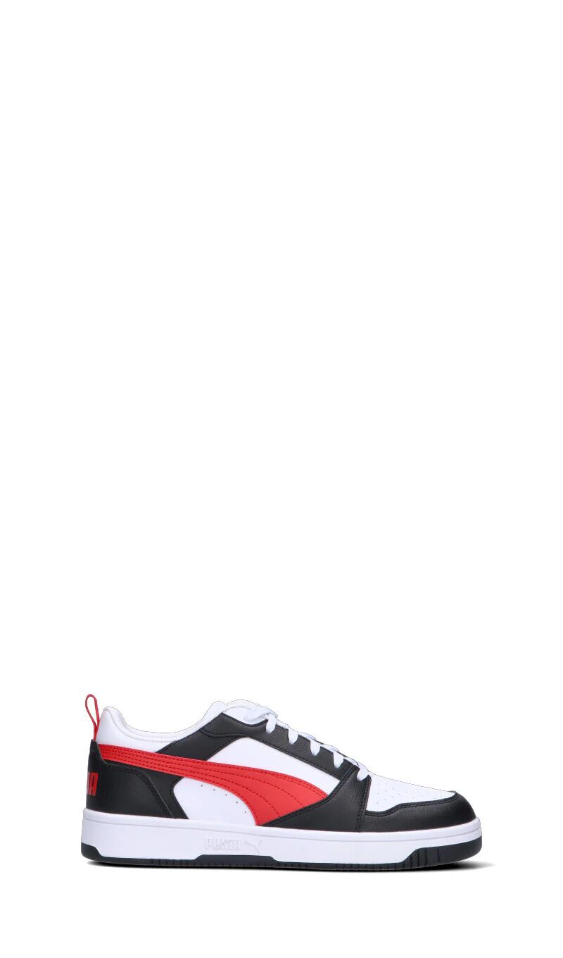 Puma REBOUND V6 LOW Sneaker uomo bianca/nera/rossa 45
