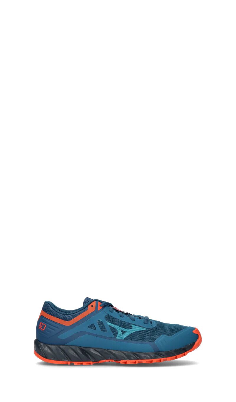 Mizuno WAVE INUKI 3 Scarpa running uomo blu/arancio 45