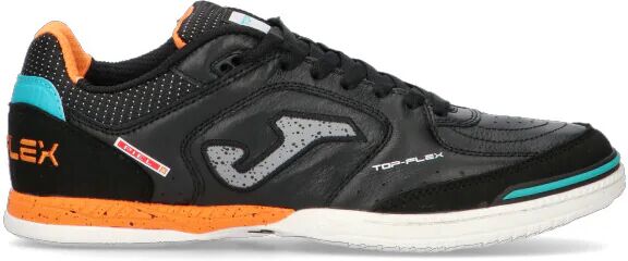 Joma TOP FLEX 2301 Scarpa calcetto uomo nera/arancio in pelle 42