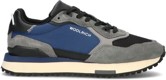 Woolrich Sneaker uomo grigia/nera in pelle GRIGIO 42