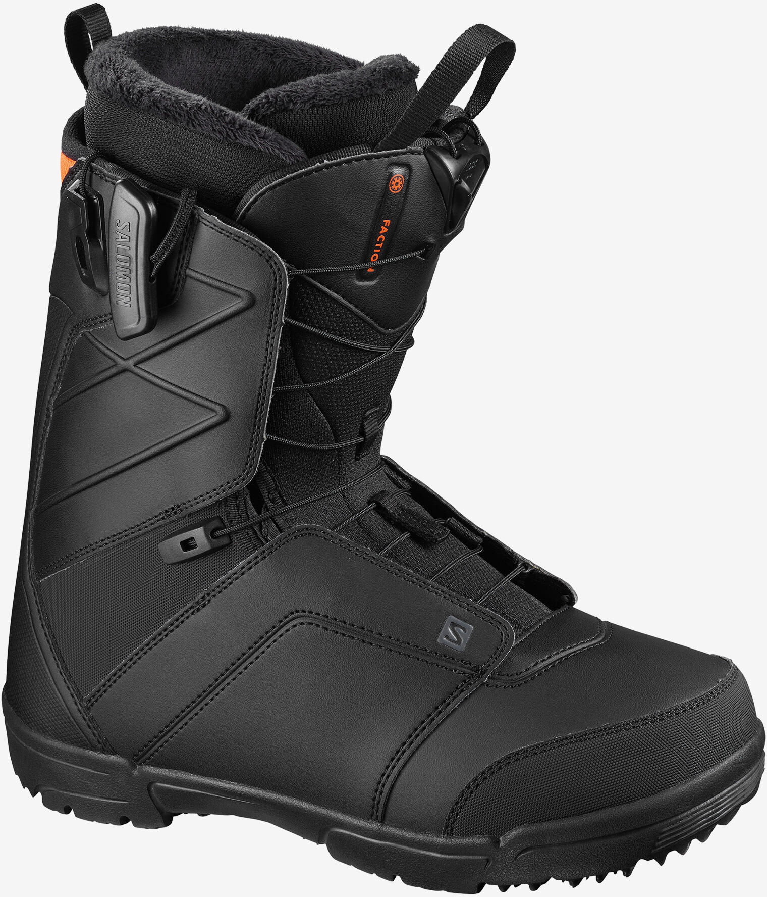 Decathlon, SCARPONI SNOWBOARD UOMO FORAKER 300, FAST LOCK 2Z, NERI