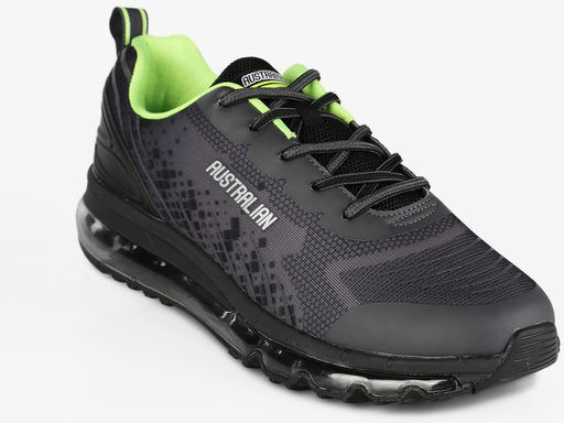 Australian Sneakers da running uomo Scarpe sportive uomo Nero taglia 45