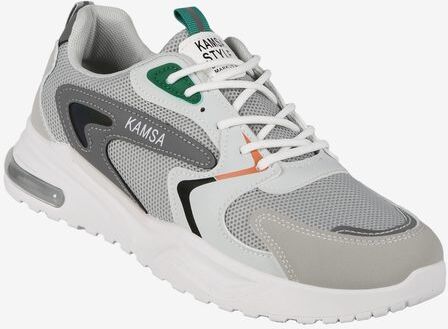 kamsa Sneakers sportive da uomo con air Scarpe sportive uomo Grigio taglia 46