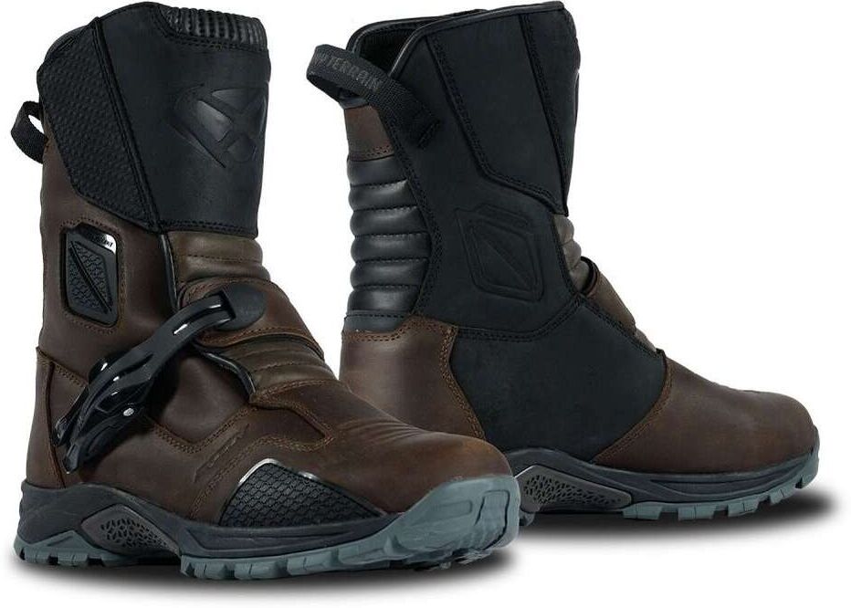 Scarpe Moto Adventure Ixon KLAY WP Marrone Nero taglia 42