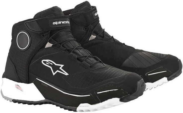 Scarpe Moto Alpinestars CR-X DRYSTAR Nero Bianco taglia 12