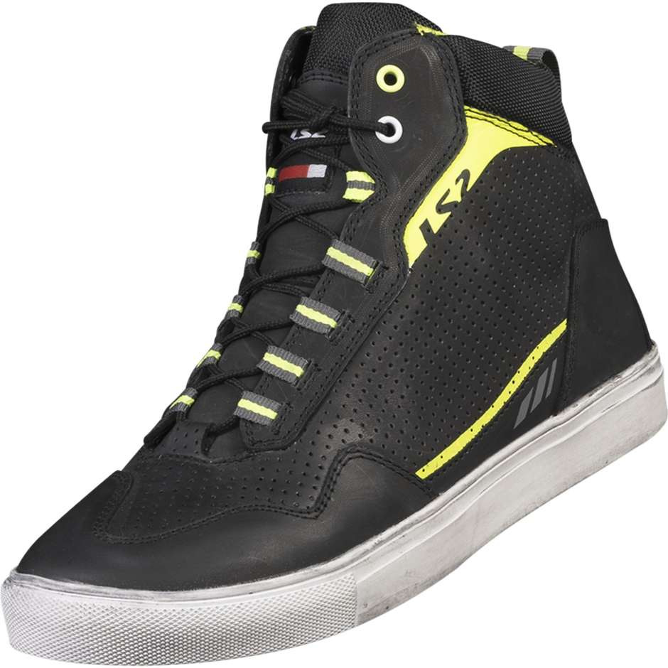 Scarpe Moto Casual LS2 ZOE LADY Nero H-V Giallo taglia 38