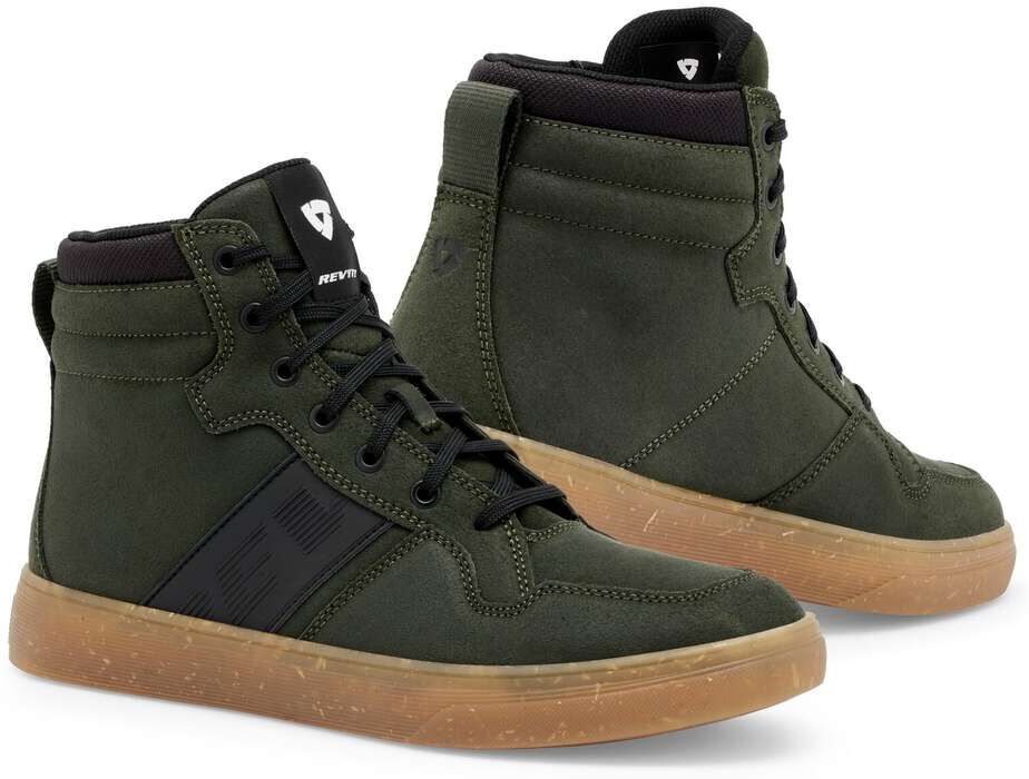 Scarpe Moto Casual Rev'it KICK Verde scuro Marrone taglia 46