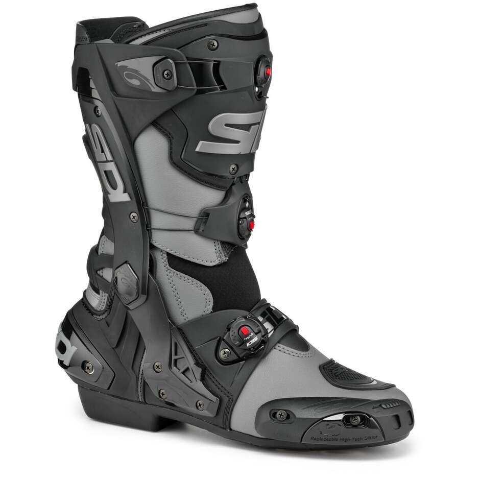 Stivale Moto Racing Sidi REX Nero Grigio taglia 46