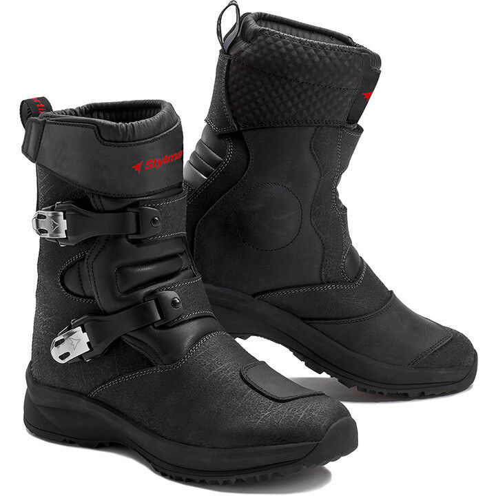 Stivali Bassi Moto Touring Stylmartin NAVAJO EVO LOW WP Nero taglia 47