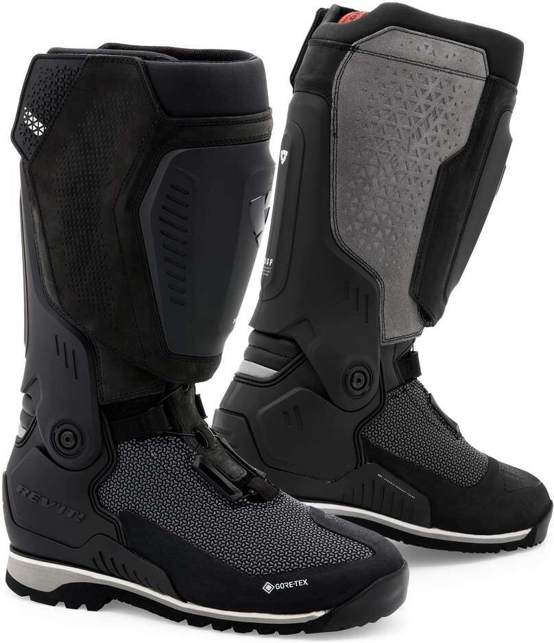 Stivali Moto Adventure Rev'it EXPEDITION GTX Nero Grigio taglia 42