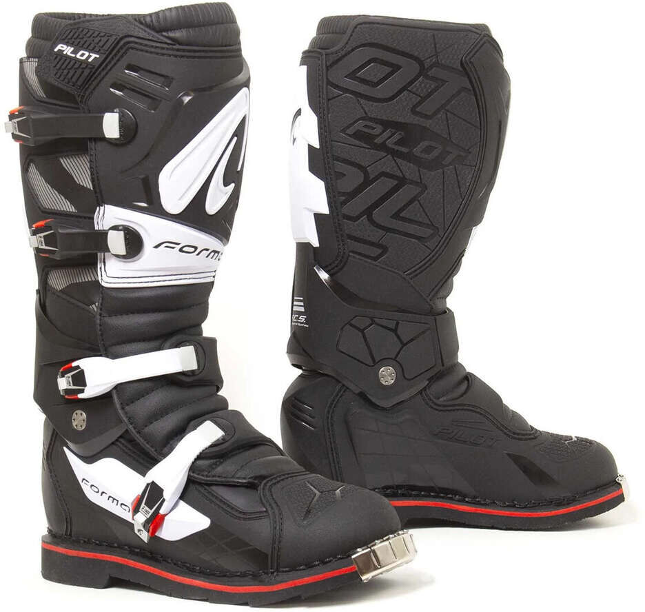 Stivali Moto Cross Enduro Forma PILOT FX Nero Antracite taglia 43