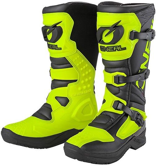 Stivali Moto Cross Enduro Oneal RSX BOOT EU Nero giallo taglia 47