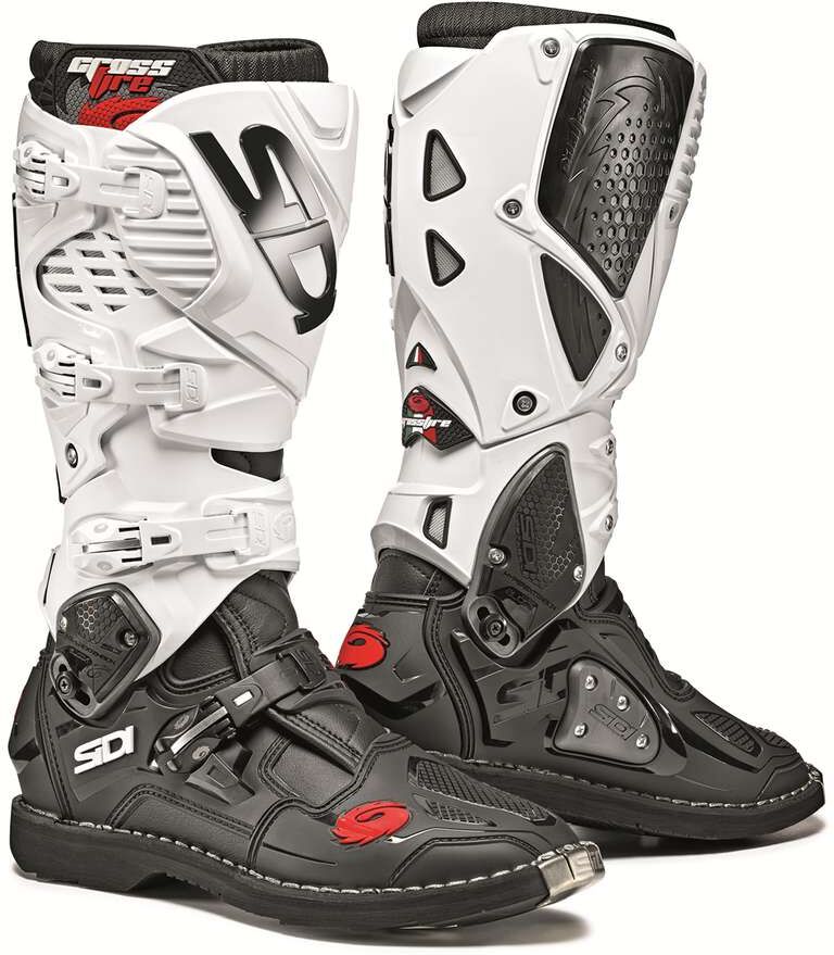 Stivali Moto Cross Enduro Sidi Crossfire 3 Nero Bianco taglia 43