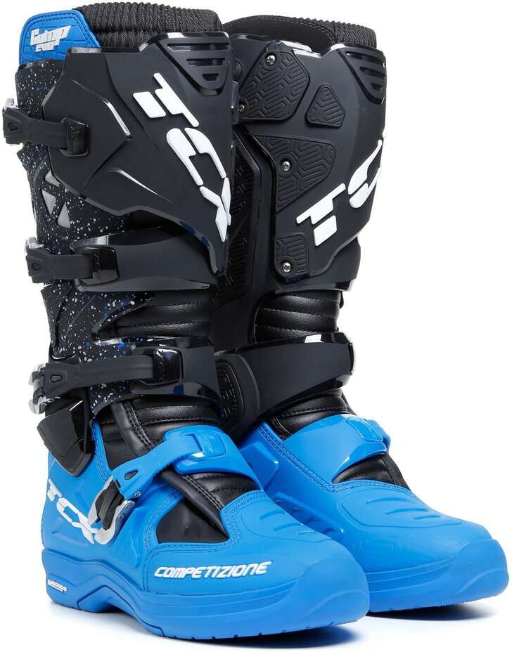 Stivali Moto Cross Enduro TCX COMP EVO 2 MICHELIN Indigo Blu taglia 46