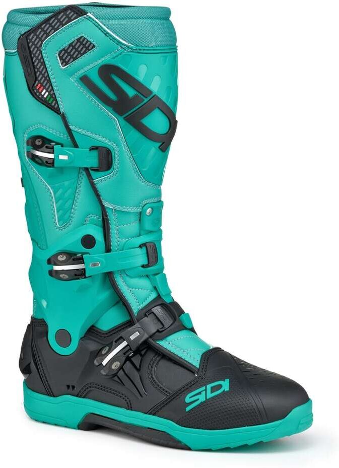 Stivali Moto Cross Sidi CROSSAIR Nero Menta taglia 40