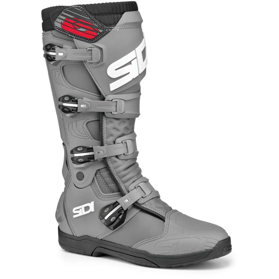 Stivali Moto Off-Road Sidi X POWER SC Grigio Grigio taglia 47