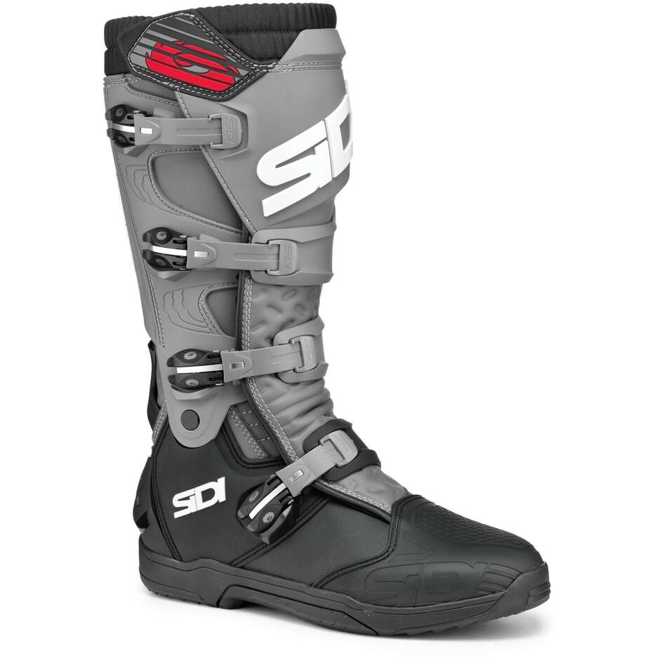 Stivali Moto Off-Road Sidi X POWER SC Nero Grigio taglia 42