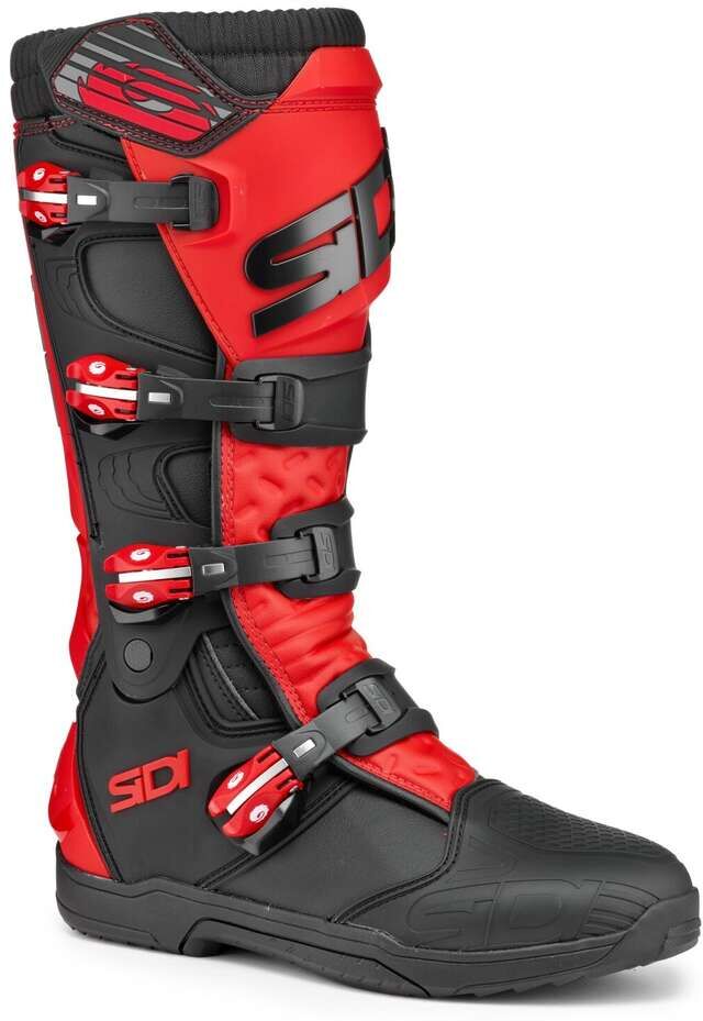 Stivali Moto Off-Road Sidi X POWER SC Nero Rosso taglia 44