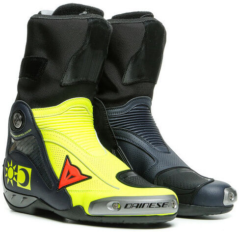 Stivali Moto Racing Dainese AXIAL D1 Replica Valentino Giall taglia 44