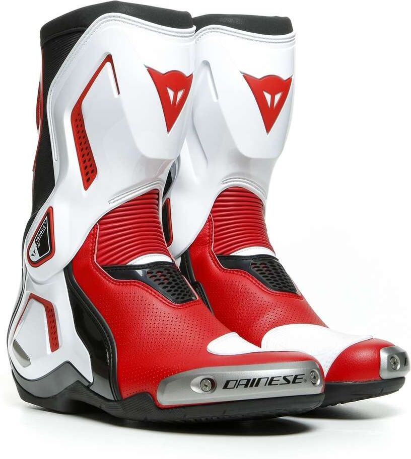 Stivali Moto Racing Dainese TORQUE 3 OUT AIR Nero Bianco Ros taglia 43