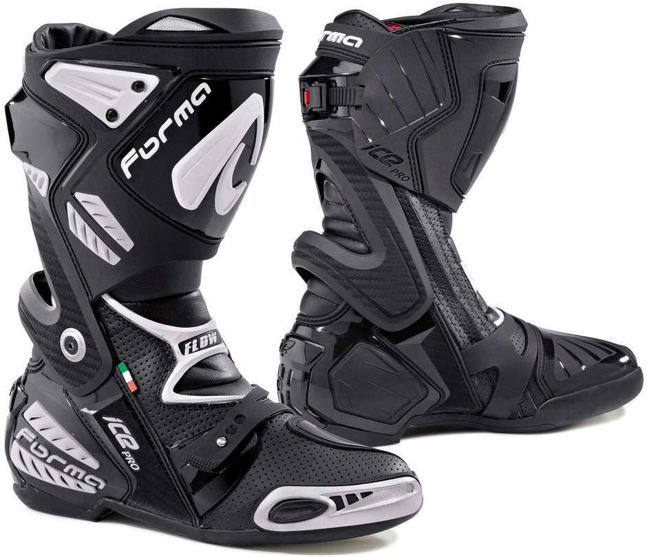 Stivali Moto Racing Forma ICE PRO FLOW Nero taglia 38