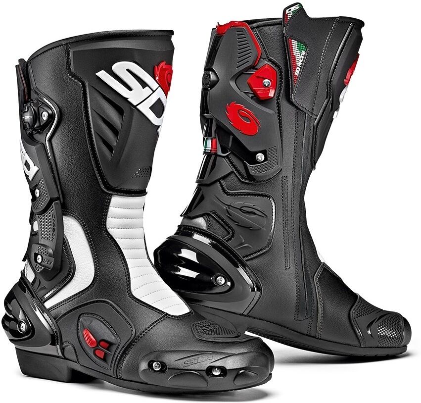 Stivali Moto Racing Sidi VERTIGO 2 Nero Bianco taglia 45