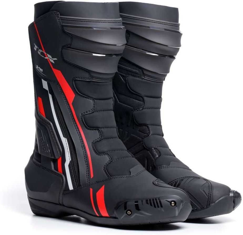 Stivali Moto Racing Tcx 7671 S-TR1 Nero Rosso taglia 47