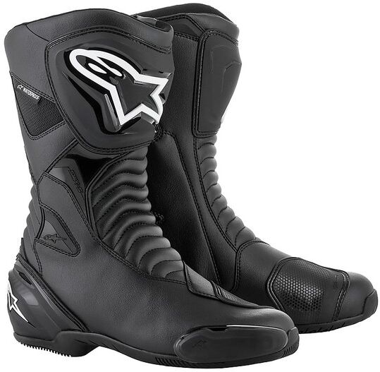 Stivali Moto Turismo Alpinestars SMX S Waterproof Nero taglia 46