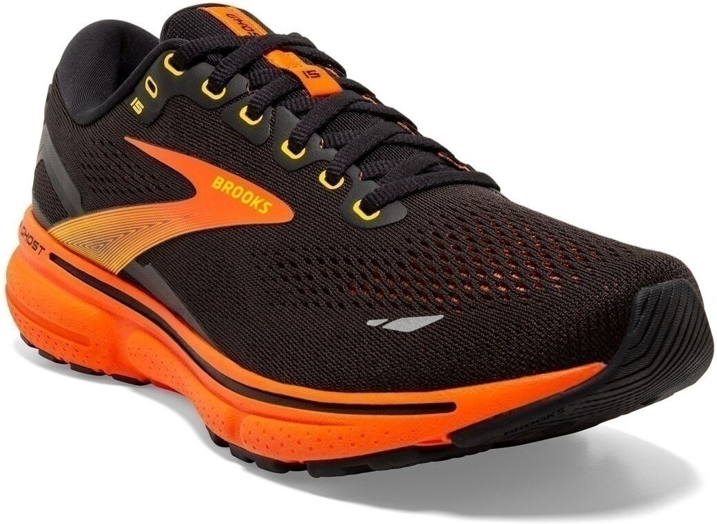 Brooks Scarpe da Corsa Running UOMO Nero Rosso Ghost 15