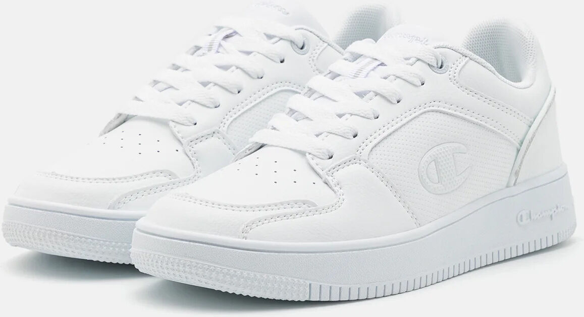 Champion Scarpe Sneakers UOMO Total White REBOUND 2.0 LOW Lifestyle