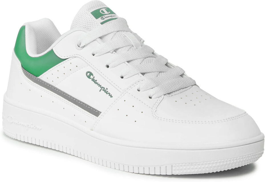 Champion Scarpe Sneakers UOMO REBOUND EVOLVE II LOW ELEMENT Bianco Verde