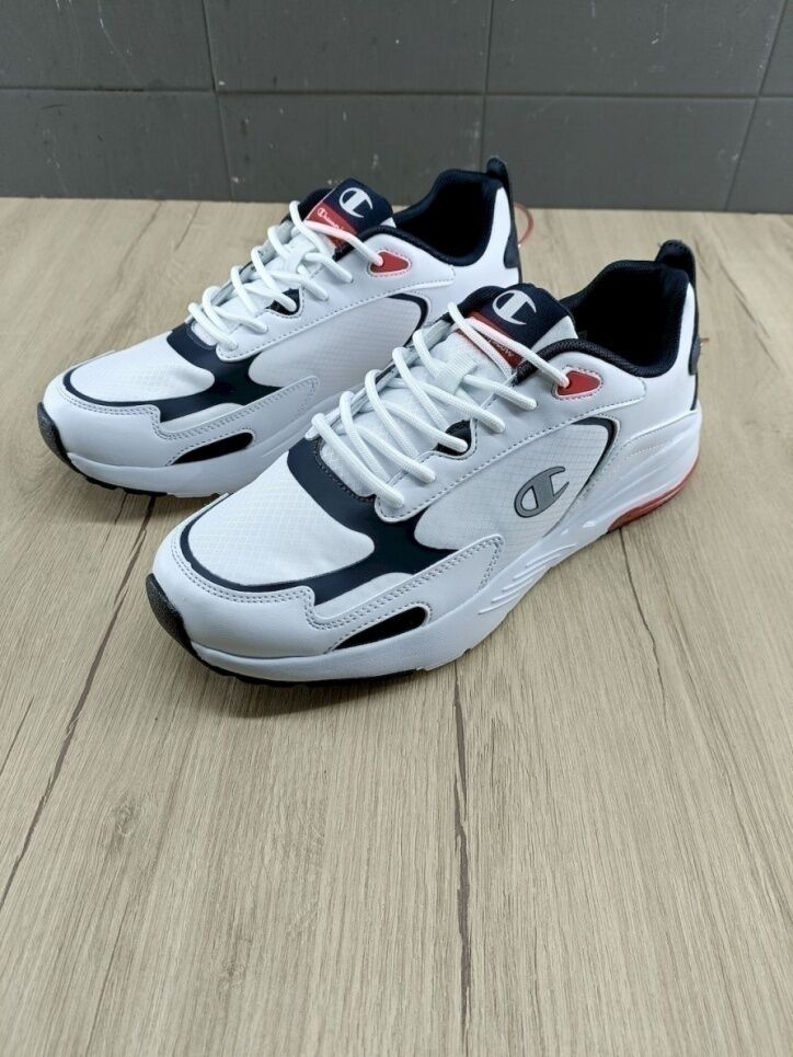 Champion Scarpe Sneakers UOMO Ramp Up Ripstop Bianco WW005 Streetwear UOMO