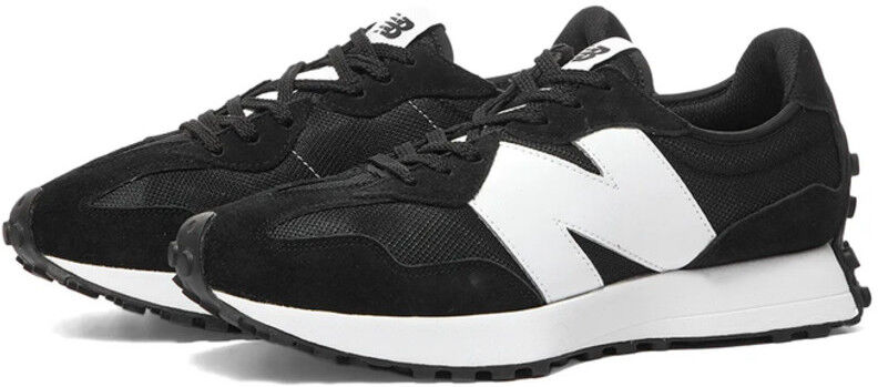 New Balance Scarpe Sneakers Unisex 327 CBW Nero Bianco Lifestyle