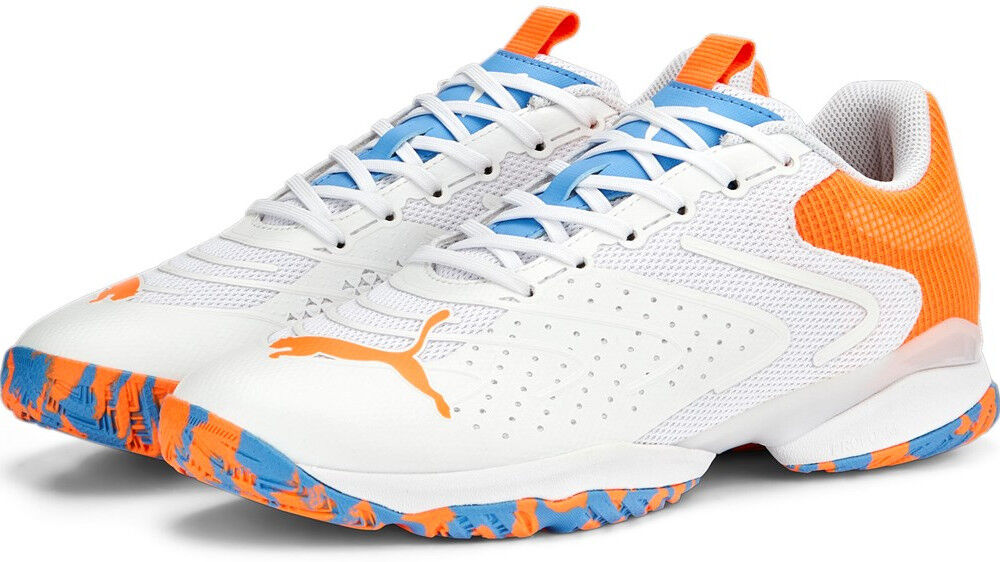 Puma Scarpe padel Tennis UOMO Top di Gamma Solarattack RCT Bianco