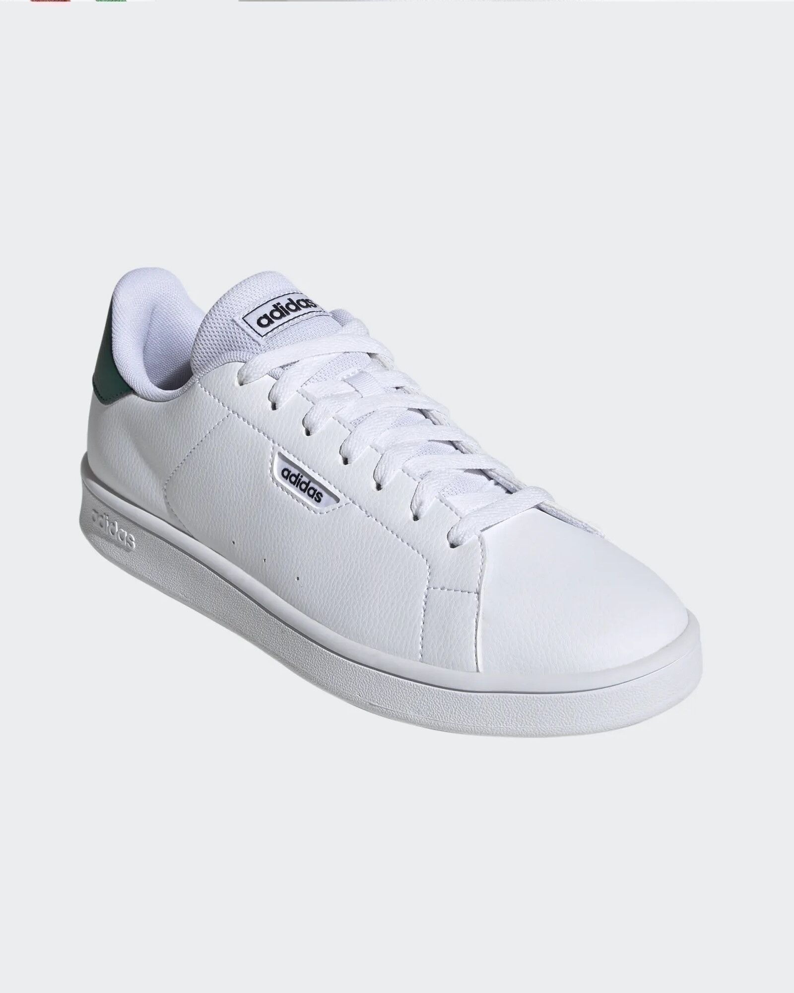 adidas Scarpe Sneakers UOMO COURT Bianco Verde Sportswear