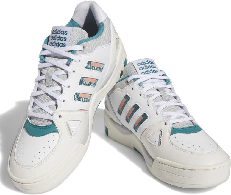 adidas Originals Scarpe Sneakers UOMO Adidas MIDCITY LOW Bianco Verde Basket